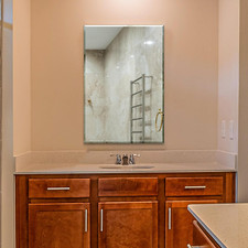 Beveled Edge Frameless Wall Mirror 24  X 36  for Bathroom or Entryway