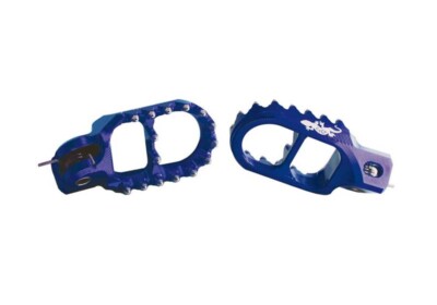 GECO FOOTRESTS 3D BLUE TM MX 450 2007-2016