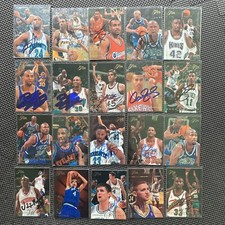 1995-96 FLAIR autograph signed auto basketball PICK/CHOOSE ALONZO MOURNING +more