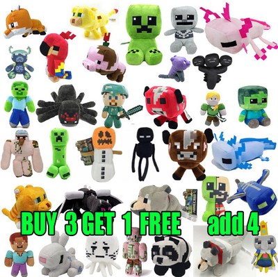 Minecraft Plüschtier Creeper-Kuscheltier Soft Plüsch Kinder Geburtstagsgeschenke