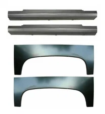 Wheel Arches And Rocker Panels Fits 2007-2013 Chevrolet Silverado Regular Cab