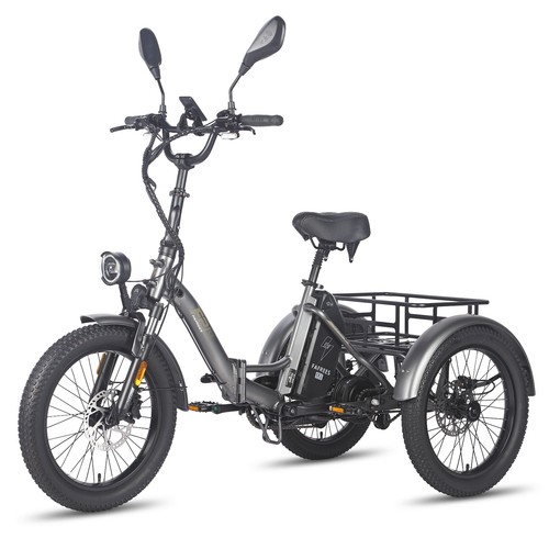 FAFREES F20 MATE 20 Zoll Faltbares E-Dreirad 21AH 3 Räder Fahrrad mit Korb - Bild 26 von 31