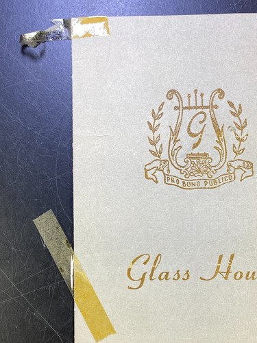 The Graemere Hotel Chicago Illinois Glass House Dec. 31 1948 Menu Vintage Rare - Picture 3 of 16