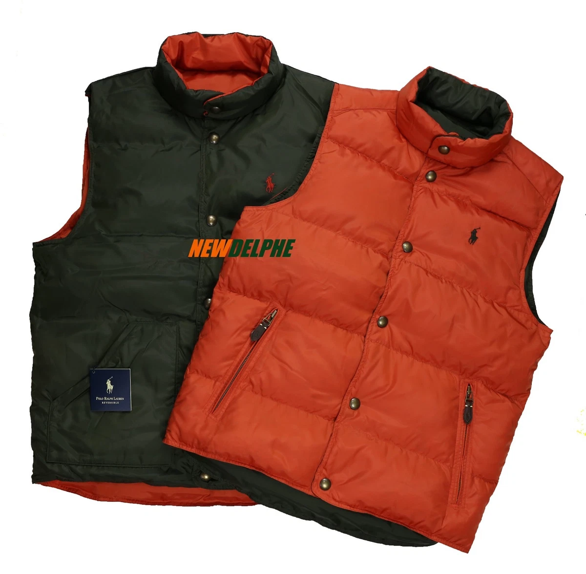 Polo shop reversible vest