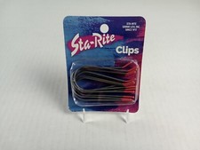 Sta-Rite Clips for Hot Curlers Rollers Large Size Set of 8 Brand New Package