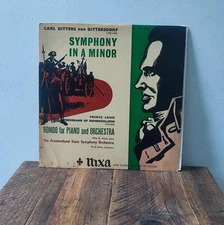 Dittersdorf Symphony A Minor RARE Classical Vinyl LP MXA Records Haydn Society