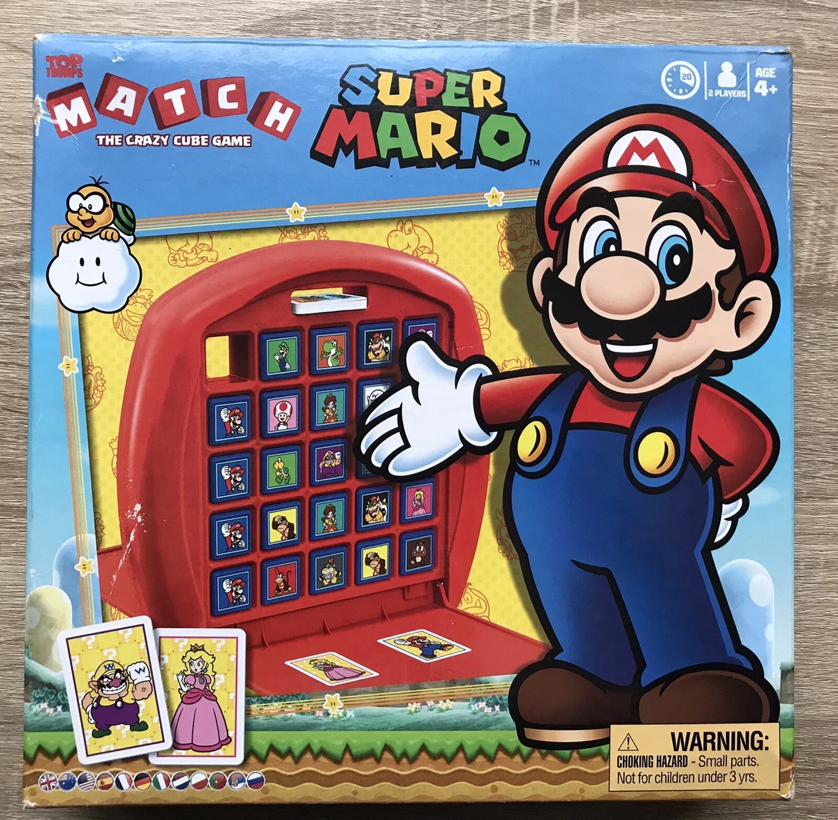 Nintendo Super Mario Top Trumps Match Cube Game