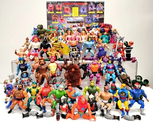 Vintage Masters of the Universe MOTU He-Man She-Ra Action Figure Lot