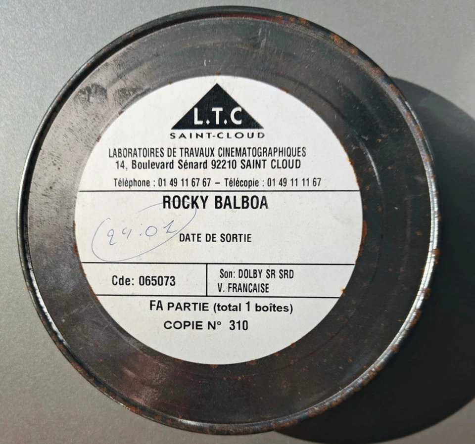 Rocky Balboa –  35mm originale – Version Française – Très rare !