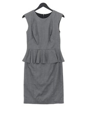 New Look Bodycon Midi Dress UK10 in Grey