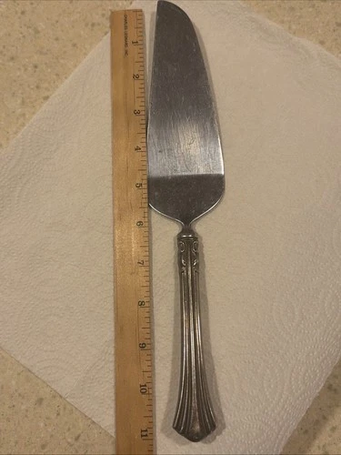 REED & BARTON Sterling Silver Handle Pie Cake Server