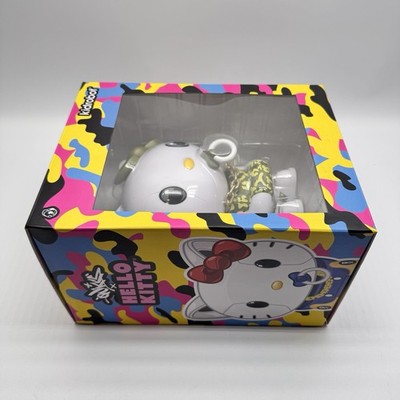 Kid Robot Hello Kitty X Quiccs Green Camouflage Figure NYCC
