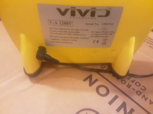Vivid Portable Induction Loop System V-a 1288y VA1288Y. YELLOW Ref:CD_41 - 第 7/9 張圖片