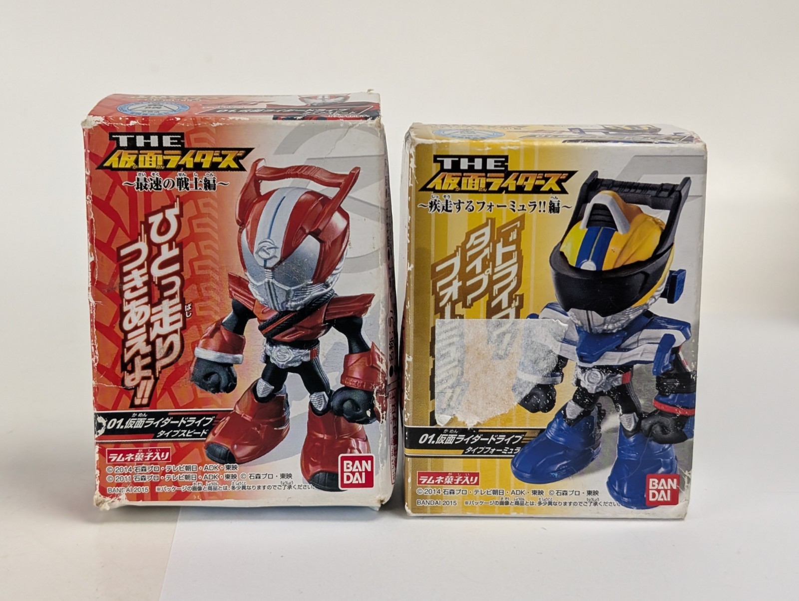The Kamen Riders Kamen Rider Drive / Type Formula Mini Figure Set (2X)