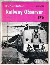 NEW  ZEALAND      Railway  Observer  Magazine  # 176  Summer, 1983         MINT