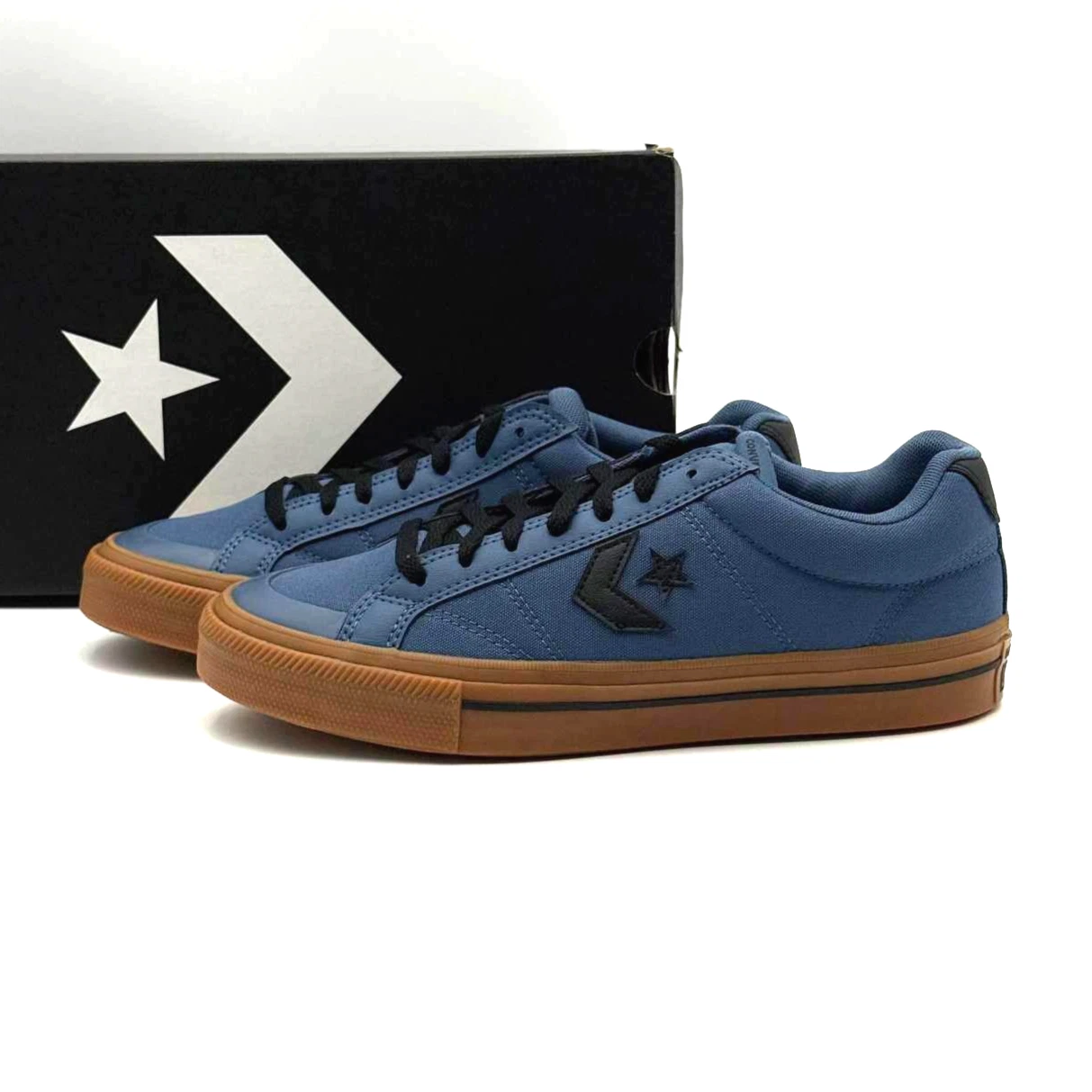Converse Sport Casual Ox Mens Blue Black Gum Honey Sneakers A13224C