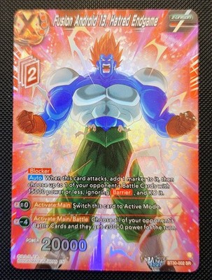 Fusion Android 13, Hatred Endgame (SR) - BT30-002 - Dragon Ball Super CG Masters