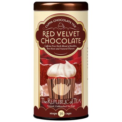 The Republic of Tea -Red Velvet Chocolate Cuppa Choc Tea Bags, 36