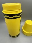 Crayola Yellow Insulated Plastic Thermos Drink Container Collectible 2007 — photo 5