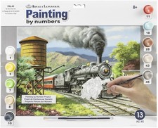 Royal  Langnickel R Paint By Number Kit 15.375"X11.25"-No. 90's Daily Run