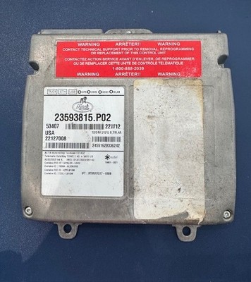 Mack OEM Telematic Gateway Control Module 23593815.P02 12/24V