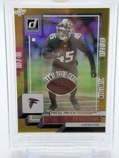 Sports Card Singles Deion Jones 2025 Jersey Fusion 26/42 Relic Game Used Ball