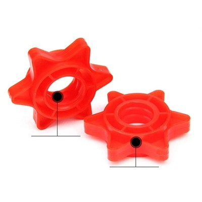 2 Stück Gewicht Mutter Langhantelstange Clips Spin Lock Schraube Hantel Spinlock Halsbänder UK