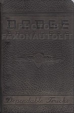 1941 Dodge Truck Data Book Facts Options Specs Accessories Paint Chips