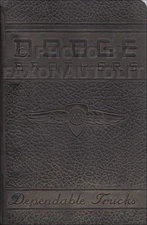 1941 Dodge Truck Data Book Facts Options Specs Accessories Paint Chips