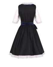 Mädchen Dirndl Kleid Oktoberfest - Traditionelles Bayerisches Kostüm Mit Spitzenschürze