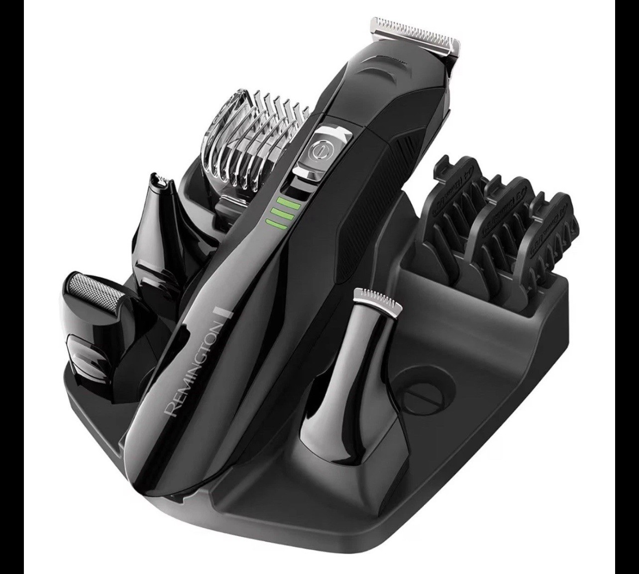 Remington All-In-One Grooming Kit Beard Trimmer 4 Attachments Beard & Hair Comb