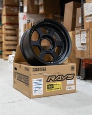 Volk Racing Te37xt M-spec 17x8.5 -10 6x139.7 Blast Black Forged Set Of 4