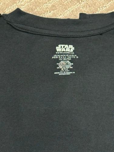 DARTH VADER Lightsaber: Star Wars Official Sith TShirt Sz M - Picture 10 of 10