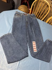 NWT Vintage Sasson Jeans Womens 12 Short 29x29 High Rise Slim Fit 80s 90s