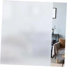  Window Privacy Film, Frosted Glass Window Film for 17.5" x 157.4" Pure