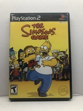 Simpsons Game (PlayStation 2, 2007) Complete Tested Working - Free Ship
