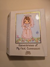 Precious Moments Vintage Remembrance Of My First Communion Photo Album7 5