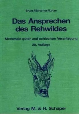 Das Ansprechen des Rehwildes | Taschenbuch | Deutsch | Schaper