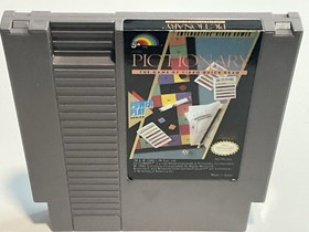 Nintendo Entertaiment System Cartridge Pictionary NES Tested