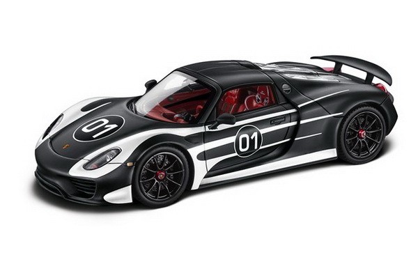 Spark WAP0201050D Porsche 918 Spyder Prototipo Negro 1:43