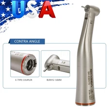 SKYSEA Dental 1:5 Increasing Contra Angle Optic LED Handpiece Fit Electric Motor