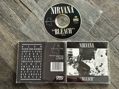 NIRVANA CD Bleach Sub Pop Records Original 1989 Release Tupelo TUPCD6 Grunge