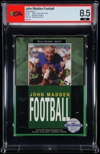 John Madden Football Sega Genesis PSA 8.5 CIB WATA Graded