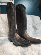 Dan Post Dingo Black Athena leather boots Size 9. Worn once, will include box.