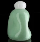 Vintage Giant 38cm Murano Art Glass Pop Art Bottle Vase & Stopper Lid & Label