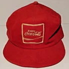 Rare Vintage Corduroy Coca-Cola Hat (BROKEN BILL) otherwise good condition