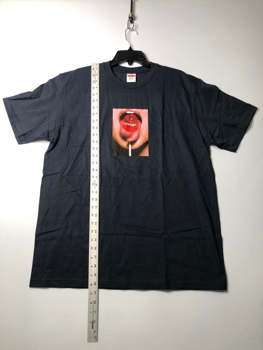 トップス Supreme Lollipop Tee Black SUPREME Lollipop Tee Men's Size L Black | eBay