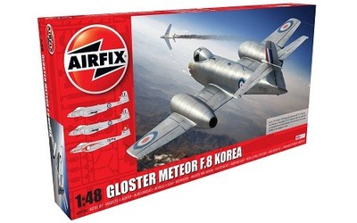 Airfix 1/48 Scale Gloster Meteor F.8 Korea Plastic Model Kit A09184
