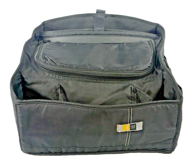 Case Logic 12'' x 12'' Black Nylon Carry-All Bag or Luggage Separator