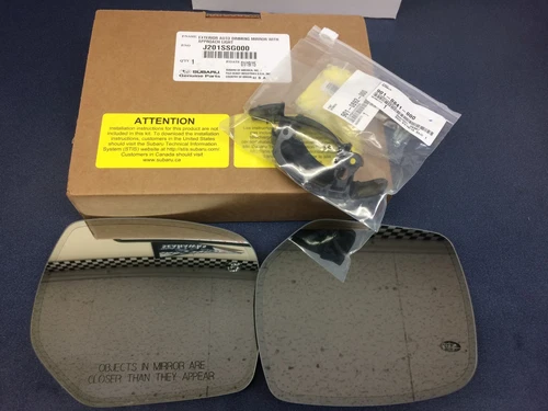 2014-2018 FORESTER EXTERIOR AUTO-DIMMING MIRROR W/ APPROACH LIGHT J201SSG302 OEM